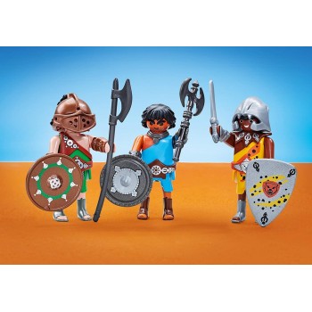Конструктор Playmobil Римляне и Египтяне: Три гладиатора, арт.6589, 5 дет.