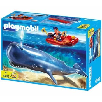 Конструктор Playmobil Морская экспедиция Кит, арт.4489, 17 дет.