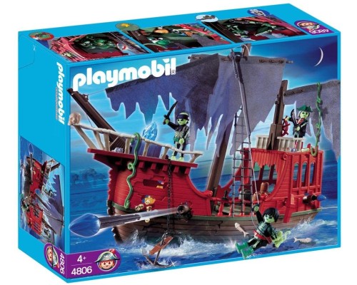 Конструктор Playmobil Пираты: Корабль-призрак, арт.4806, 78 дет.