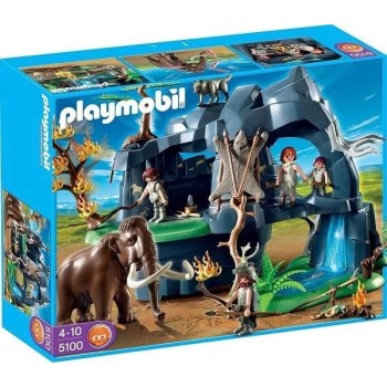 Конструктор Playmobil Каменный Век Пещера первобытных, арт.5100, 30 дет.