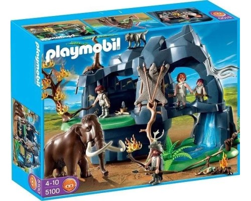 Конструктор Playmobil Каменный Век Пещера первобытных, арт.5100, 30 дет.