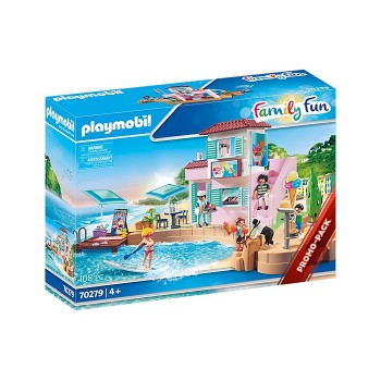 Конструктор Playmobil Кафе-мороженое на набережной, арт.70279, 108 дет.