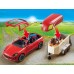 Конструктор Playmobil Porsche Macan GTS с фургоном, арт.9376, 92 дет.