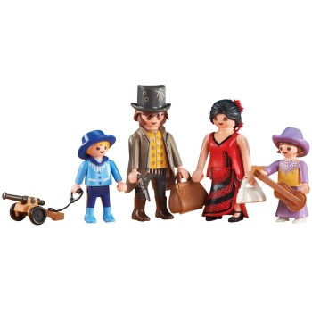 Конструктор Playmobil Дикий Запад: Семья переселенцев, арт.6323, 11 дет.