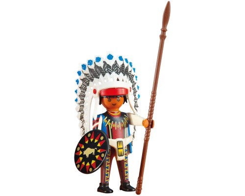 Конструктор Playmobil Дикий Запад: Вождь индейцев, арт.6271, 4 дет.