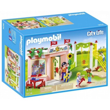 Конструктор Playmobil Игровая площадка детского сада, арт.5634, 88 дет.