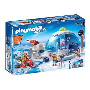 Конструктор Playmobil Полярная станция Арктика, арт.9055, 83 дет.