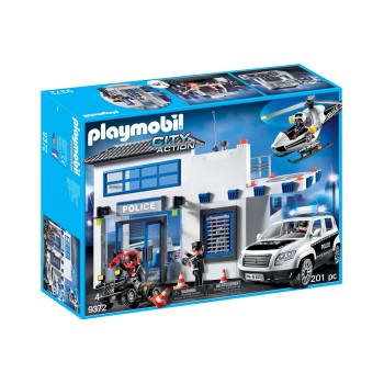 Конструктор Playmobil Полицейский участок арт.9372, 201 дет.