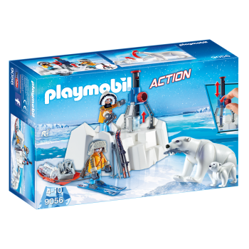 Конструктор Playmobil Полярные рейнджеры и белые медведи, арт. 9056, 43 дет.