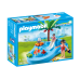 Конструктор Playmobil Детский бассейн с горкой арт.6673, 22 дет.