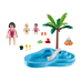 Конструктор Playmobil Детский бассейн с горкой арт.6673, 22 дет.