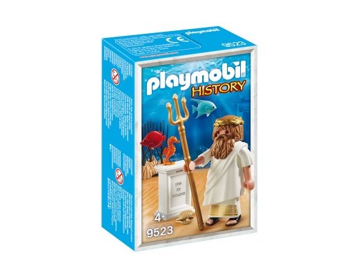 Конструктор Playmobil Греческие Боги: Посейдон, арт.9523, 6 дет.