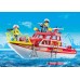 Конструктор Playmobil Пожарный катер с подводным мотором, арт.70147, 70 дет.