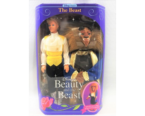 Кукла Vintage 1991 Disney Красавица и Чудовище Prince Adam Doll Classics Mattel