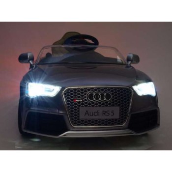 Электромобиль AUDI RS 5 кабриолет! СВЕТЯЩИЕСЯ КОЛЕСА!