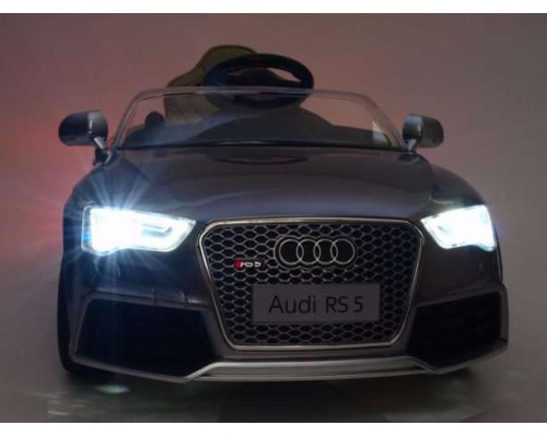 Электромобиль AUDI RS 5 кабриолет! СВЕТЯЩИЕСЯ КОЛЕСА!