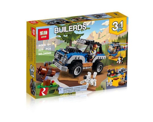 Конструктор  "Приключения в глуши" 225 деталей, LEPIN 24040