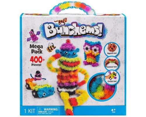 Конструктор-липучка "Bunchems" 400 деталей