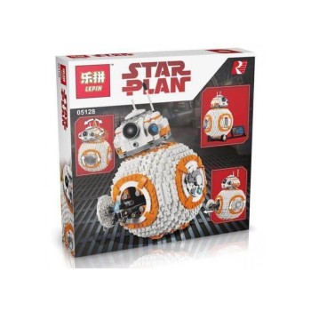 Конструктор Lepin Star Wars "Дроид BB-8" 1238 деталей Арт. 05128