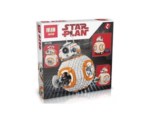 Конструктор Lepin Star Wars "Дроид BB-8" 1238 деталей Арт. 05128