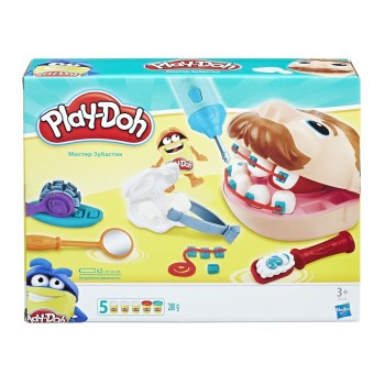 Пластилин "Мистер Зубастик" от "Play Doh"