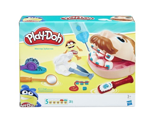 Пластилин "Мистер Зубастик" от "Play Doh"