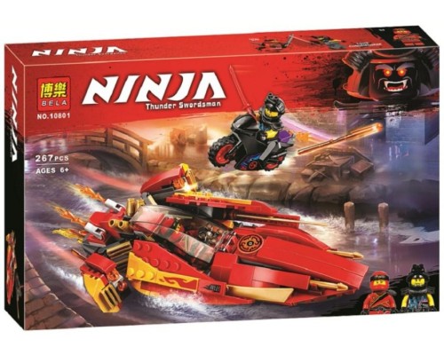 Конструктор Bela 10801 "Катана" 267дет.