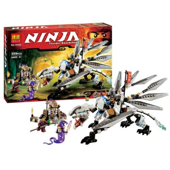 Конструктор "Титановый дракон" Ninja 359 дет. Bela