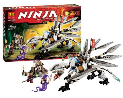 Конструктор "Титановый дракон" Ninja 359 дет. Bela
