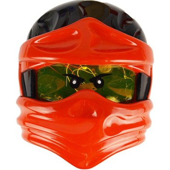 Маска Ниньдзяго  (Ninjago) красная