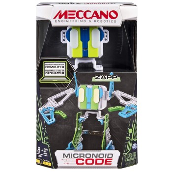 Программируемый робот  «Микроноид  ZAPP» от Meccano, STEM