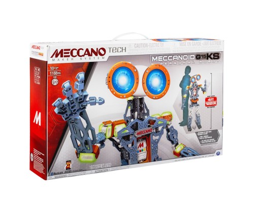  Электронный конструктор Meccano TECH 15402 Меканоид G15 KS (1188 деталей), (Android app only)