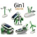Игрушка-конструктор на солнечной батарее Solar Robot 6 в 1