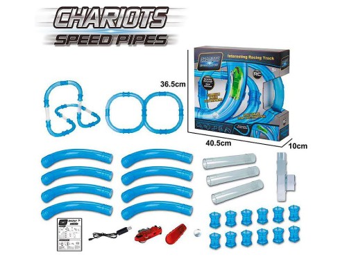 Трубопроводные гонки Chariots Speed Pipes, 24 детали