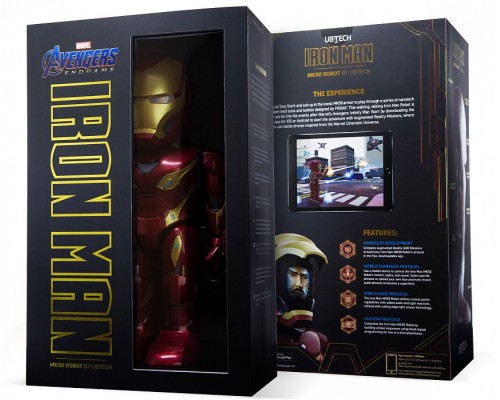 Робот с играми в дополненной реальности Iron Man MK50 от UBTECH