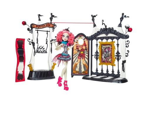 Кукла Mattel Freak du Chic Circus Scaregrounds and Rochelle Goyle