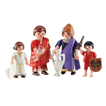 Конструктор Playmobil Римляне и Египтяне: Семья римлян, арт. 6493, 9 дет.