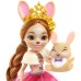 Enchantimals royals Семья кроликов с куклой Бристел Brystal
