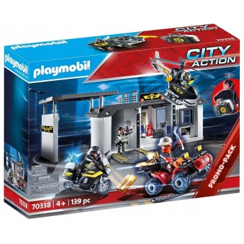 Конструктор Playmobil Штаб полиции, арт.70338, 139 дет.