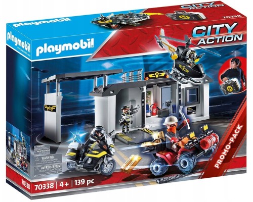 Конструктор Playmobil Штаб полиции, арт.70338, 139 дет.