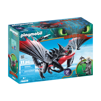 Конструктор Playmobil Смертолап и Гриммель Драконы, арт.70039, 11 дет.