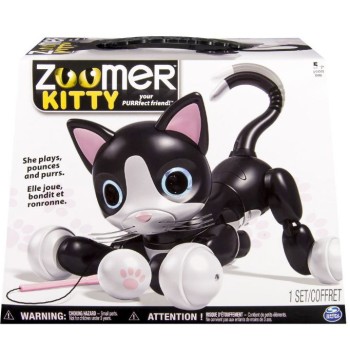 Интерактивный котенок Spin Master Zoomer Kitty – Kitty (черный)