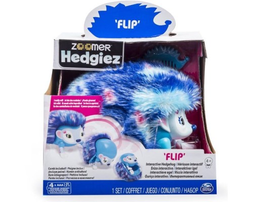 Интерактивный ежик Spin Master Zoomer Hedgiez, Flip 