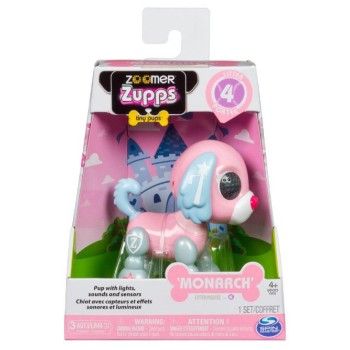 Интерактивный щенок ZOOMER Zupps Bubblegum spaniel (розовый)