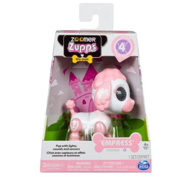 Интерактивный щенок ZOOMER Zupps Spin Master Empress Poodle (розовый)