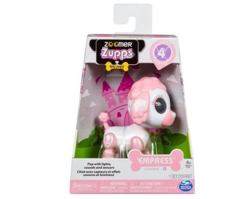 Интерактивный щенок ZOOMER Zupps Spin Master Empress Poodle (розовый)