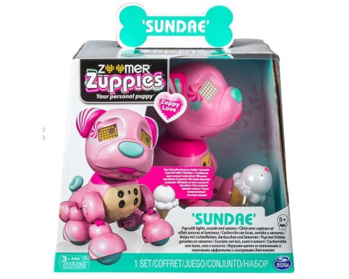 Интерактивный щенок Spin Master Zoomer Zuppy Love Sundae