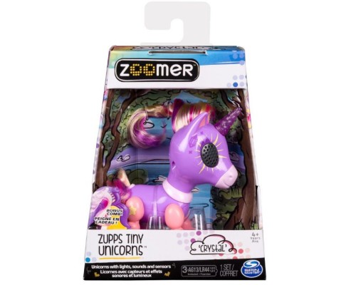 Интерактивный единорог Zoomer Zupps Tiny Unicorn, Crystal