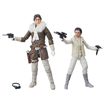 Фигурки Star Wars: The Black Series Hoth Han Solo & Leia Organa