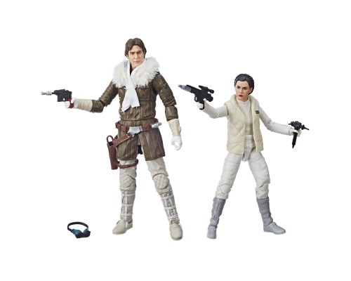 Фигурки Star Wars: The Black Series Hoth Han Solo & Leia Organa